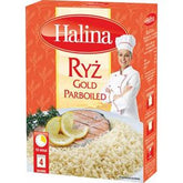 HALINA REIS GOLD PARBOILED 400 G 6 STK